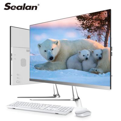 Core I7 3537 23.8inch All In One White Computer Camera 2.0M Pixel