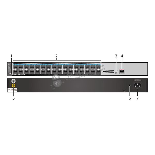 structure-s1720x-32xwr-datasheet Huawei Switch S1720X-32XWR 32 Port Network Ethernet Switch with 1 GB Memory and 67.5 W Power Consumption
