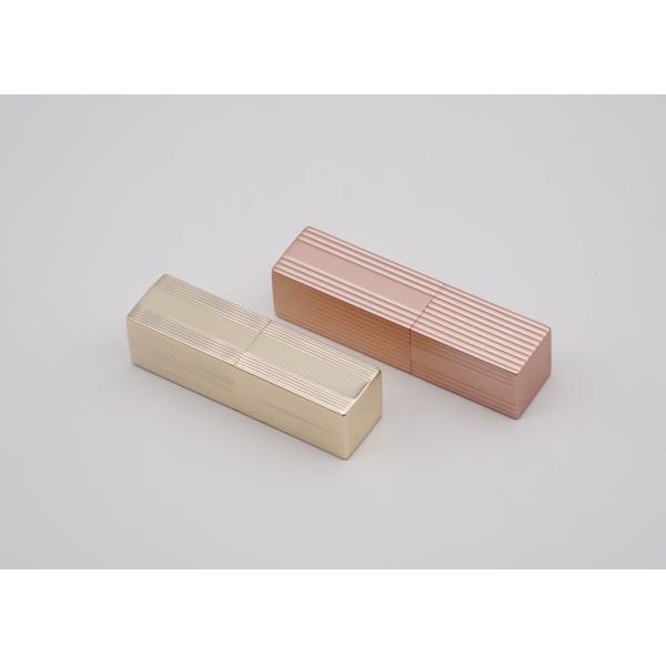 Золото пустой трубки губной помады трубок бальзама губы трубки губной помады оптовой штейновое розовое