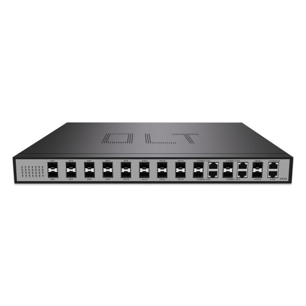 GPON 16 Ports OLT Optical Line Terminal 4*COMBO Port Support WEB MANAGE