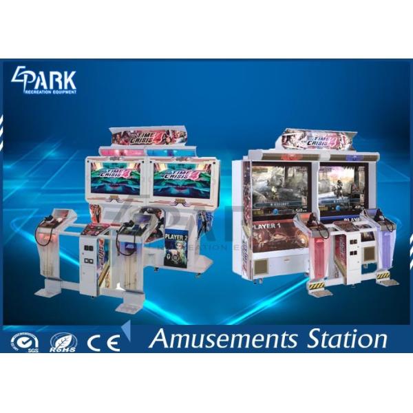 6 Stage Shooting Arcade Machines Dynamic Gun HD LCD Screen For Children