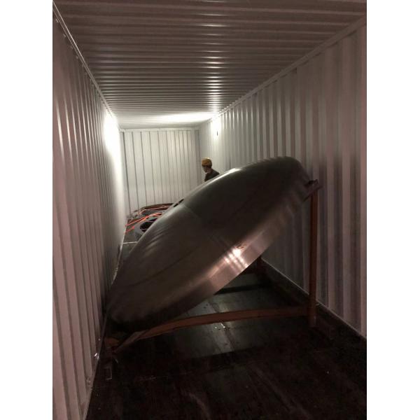 Поверхностный резервуар с двумя головами для гидравлического пресса