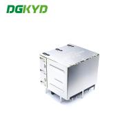 2X2 prise 6U DGKYD22Q042DE3A5D068 de réseau du filtre intégrée par gigabit gauche multi Rj45