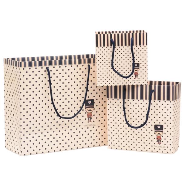 New Products Business Spotted Little Soldier Gift Bags Paper Bags Handbags Bags Gift Bags Clothing Bags