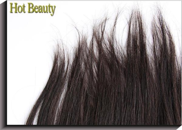 Pre Plucked Lace Frontal Virgin Straight Human Hair Ear To Ear Extension