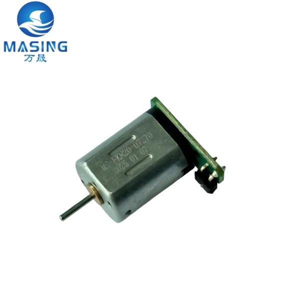 12v 20000rpm Micro Brushed Motor D-Cut Shaft With PCB Curved Needle Motor For New Energy Vehicle Electronic Lock