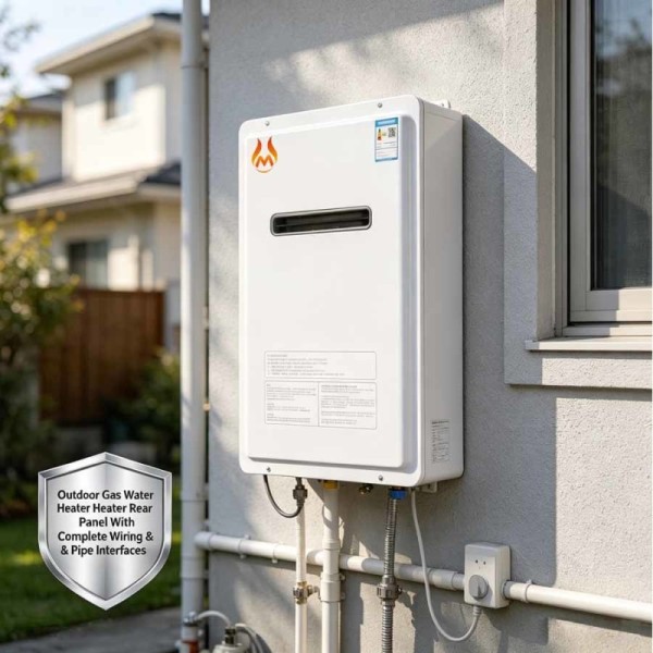 16L White Tankless Natural Gas Water Heater 4.7GPM Camping Gas Water Heater