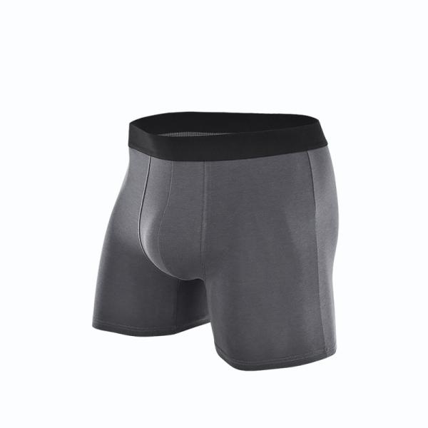 CUSTOMIZED LOGO Breathable Cotton MEN'S BOXER BRIEFS AND COMFORTABLE FOR MEN