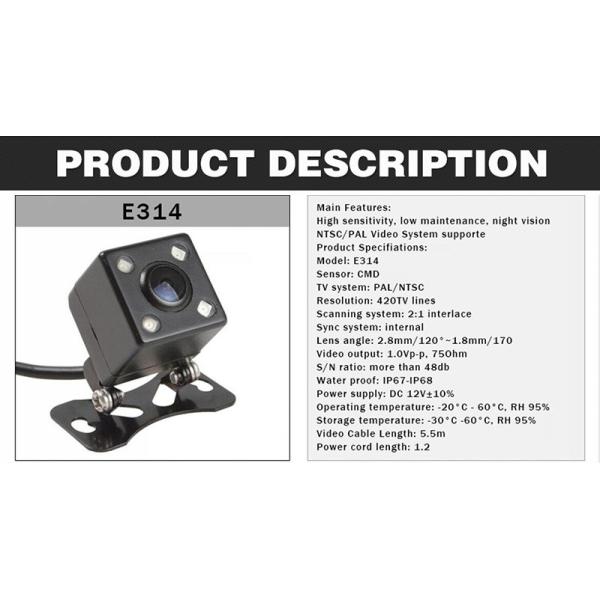 ХД делают экран водостойким Лкд для системы камеры вида сзади автомобиля приборной панели автомобиля