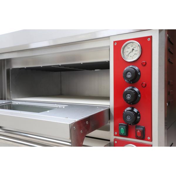 Сохраненная энергия печи пиццы газа палубы двойника печи пиццы ресторана коммерчески