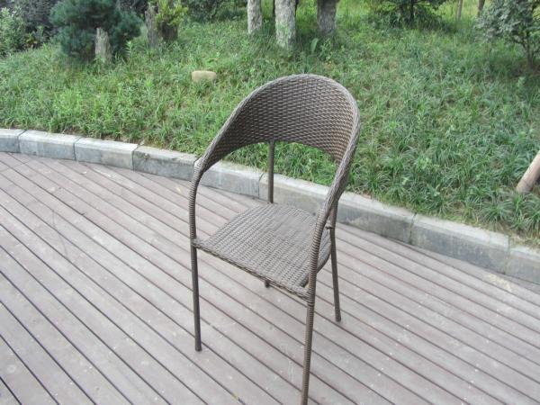 European Style Rattan Garden Dining Sets For Bistro / Balcony