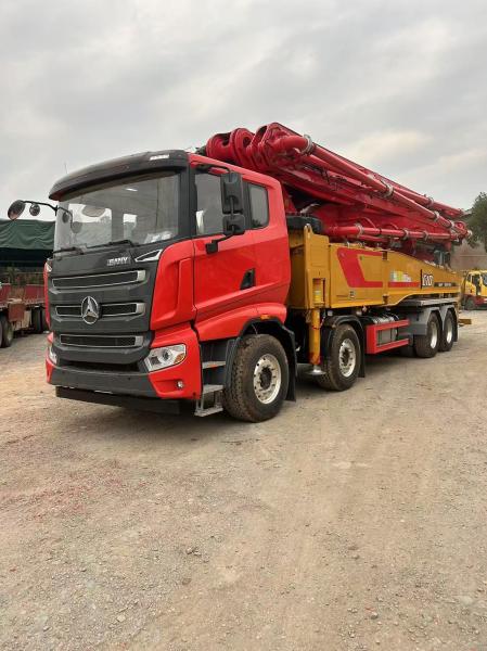 SANY 49m Concrete Pump Truck Permissible 4-axle Load for Smooth Concrete Pumping