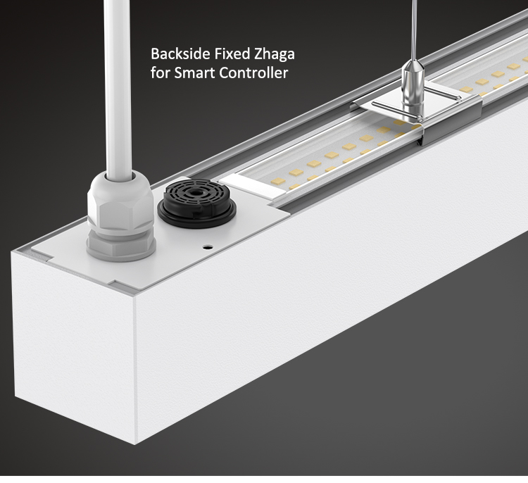 UGR<19 LED Linear Light with 50000 Hours Lifespan and Wireless Control for Commercial Spaces