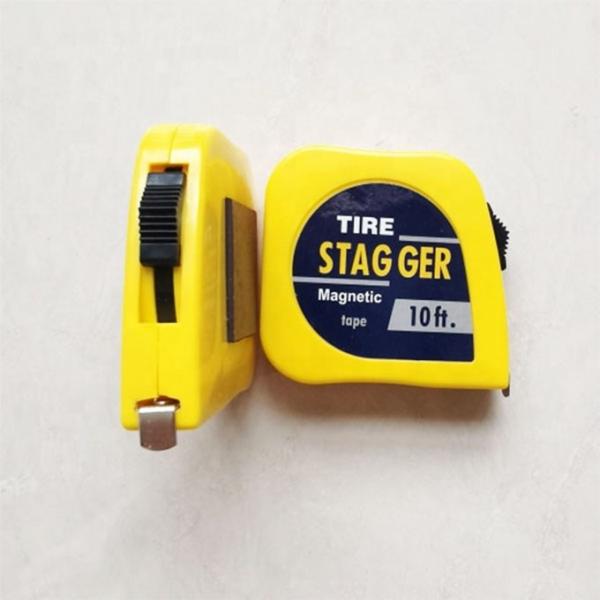 Universal Steel Race Car 1/4 Wide Blade x10 Foot Tire Stagger Tape Measure Tool Essential for Racing Needs
