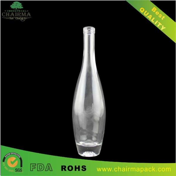 Long Neck Glass Bottle for Vodka,Whiskey,etc
