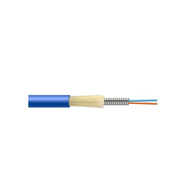1-48 Cores GJFJV Indoor Fiber Cable Manufacture with FRP Central Strengthen Member