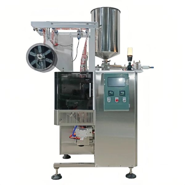 Customizable Automatic Liquid Packing Machine Round Corner Liquid Sauce Packaging Machine 1.5kw