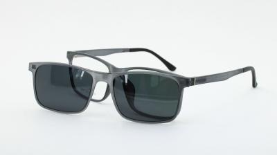Unisex Magnet Clip on Sunglasses Ultra Light glasse for Outdoor Daily Use Classic Square Shape sunglasses