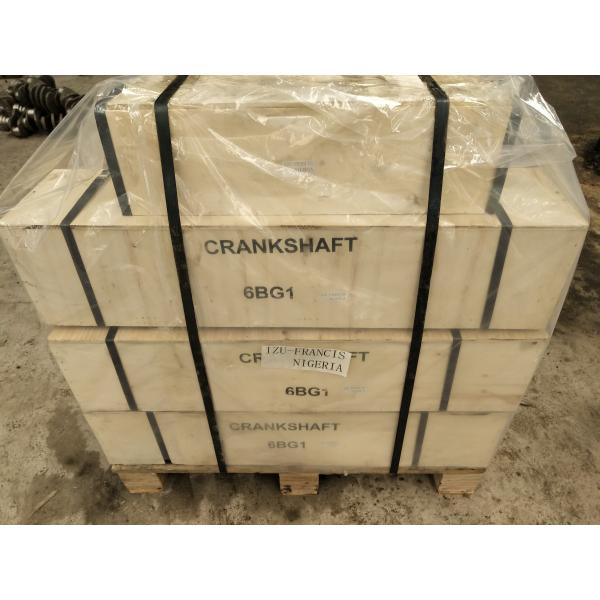 Vilebrequin en acier de moteur d'alliage pour ISUZU 6BG1 HRC 40 1-12310-448-0, 1123104480