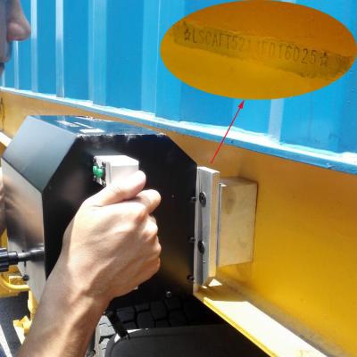 Serial Number Industrial Dot Peen Machine For Marking Mechanical Parts