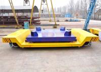 Carretilla material de acero fundida de la transferencia, coche accionado cucharón con pilas del transporte del carro con la pantalla del LED