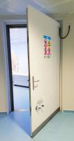 Fermeture électromagnétique Couleur personnalisée Blanc Porte de blindage RF Pour salle de machines IRM