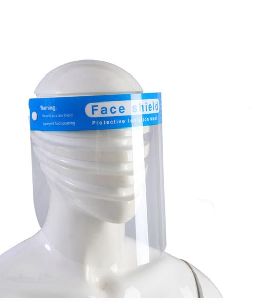Custom  Protective Face Shield Double Sided Effectively Lightweight Non Wearing Pressure
