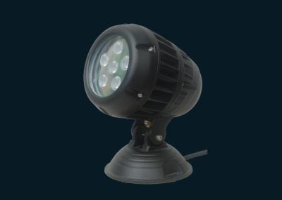 Projetor conveniente do jardim do diodo emissor de luz da instalação com o suporte de aço revestido IP65 do pó