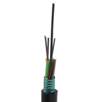 24 Core Optical Fibre Underground Cable GYTS G652D Armoured Fiber Optical Cable