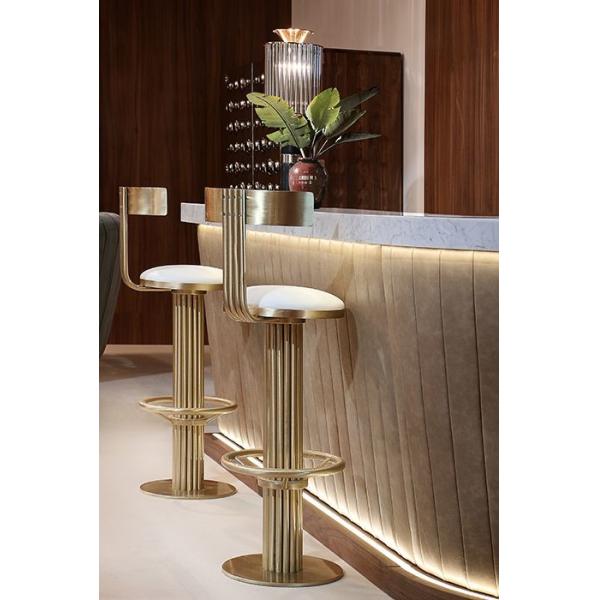 Ss Bar Stool Pub Table Chair Set Vintage Leather Restaurant Mini Bar Furniture