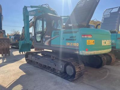 SK210 Second Hand Kobelco Excavators Digger 21T Tracked Equipment Machinery 118kw