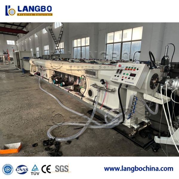 PE Gas Supply Plastic Pipe Making Machine Extrusion Line PP Ppr Tube Production