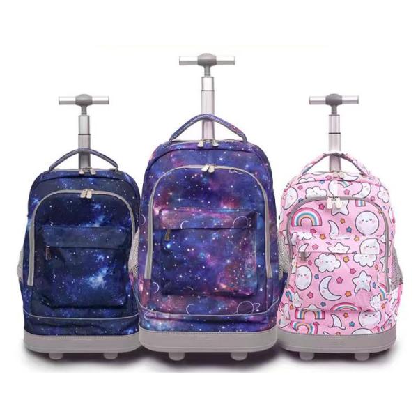 25-35 литровый удивительный школьный детский чемодан с подъемными колесами