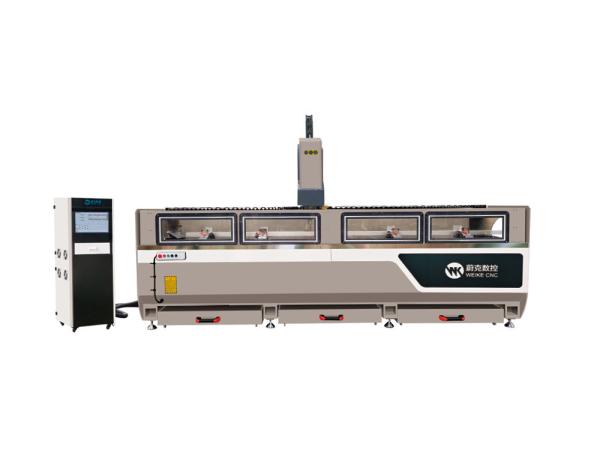 Máquina de processamento do CNC da porta da janela no perfil de alumínio para a função de trituração de furo do CNC