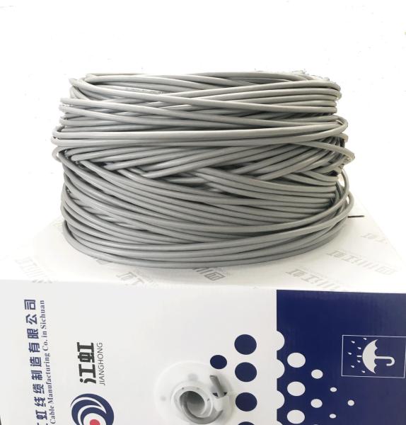 305m Cat6 Utp Lan Cable Indoor / Outdoor Fluk Pass 4pr 23 Awg Ftp Sftp Cat6a