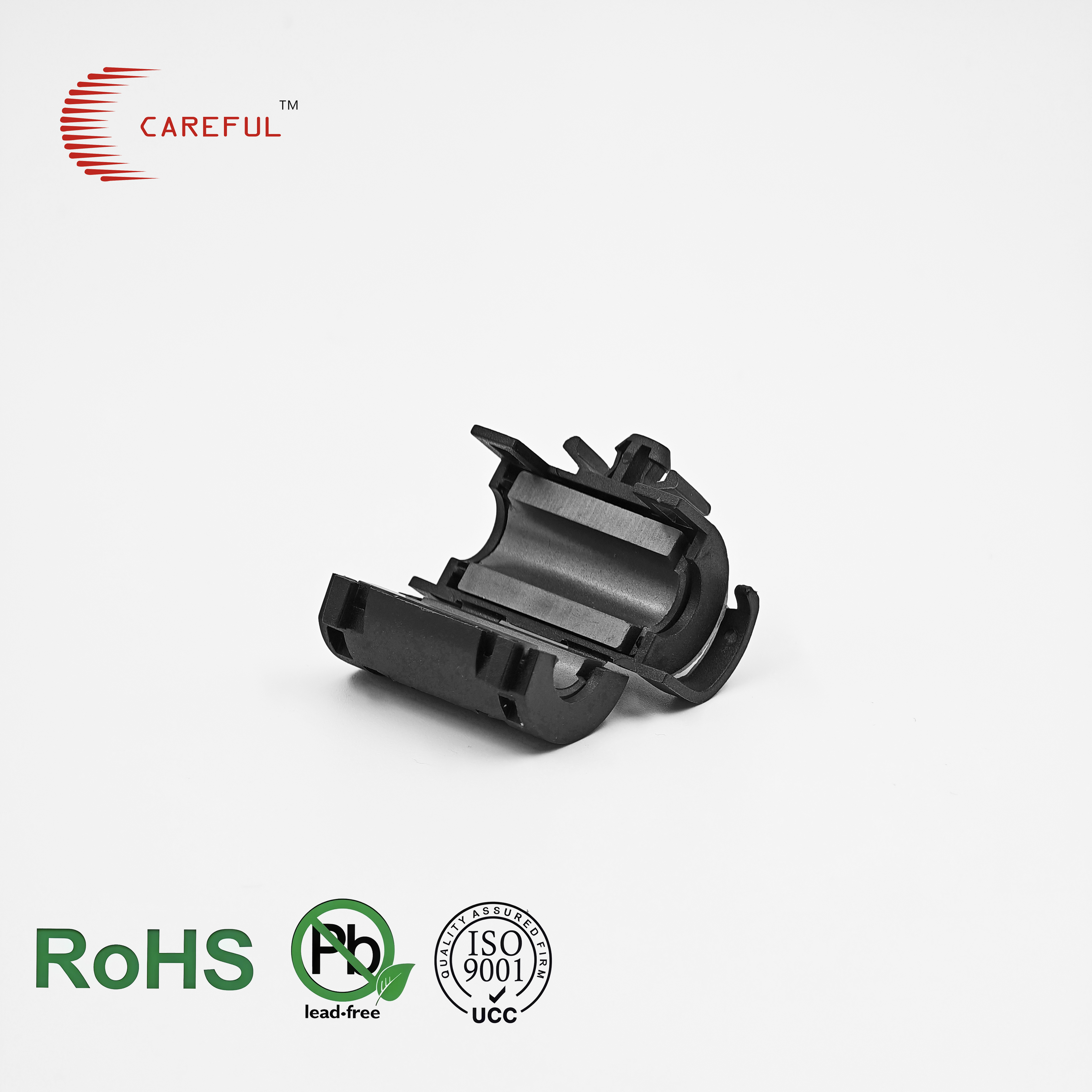 SCRC 90C Split Ferrite Clamp EMI Filter for 8.5mm Cables