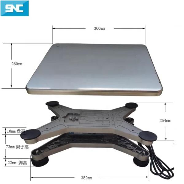 Smart Shelf Sensorcon en alliage d'aluminium avec poids numérique avec HX711 ESP32 RS485