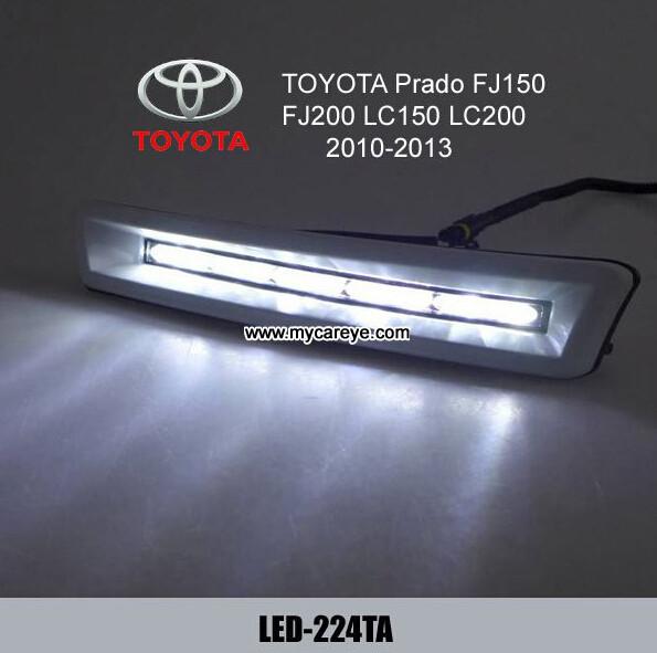 TOYOTA Prado FJ150 LC150 DRL LED Daytime driving Lights car daylight