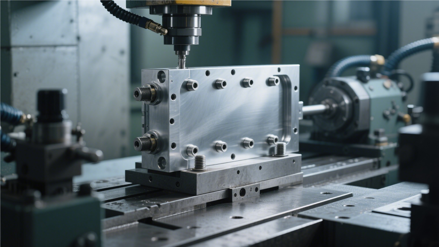 LS-1200 High Rigidity Drilling And Milling Machining Center With Chip Wash System
