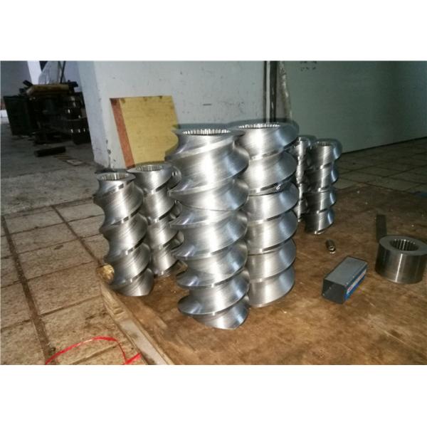 135mm Screw Element For Twin Screw Extruder With W6Mo5Cr4V2 Material