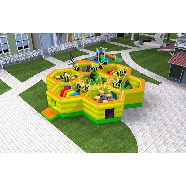 Honeycomb Playground Inflatable Jumping Castle For Kids