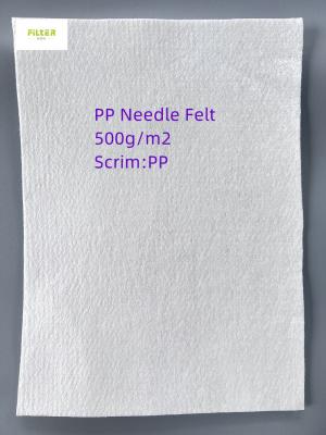 Custom 400GSM - 550GSM Polypropylene Air Filter Cloth For Dust Collector