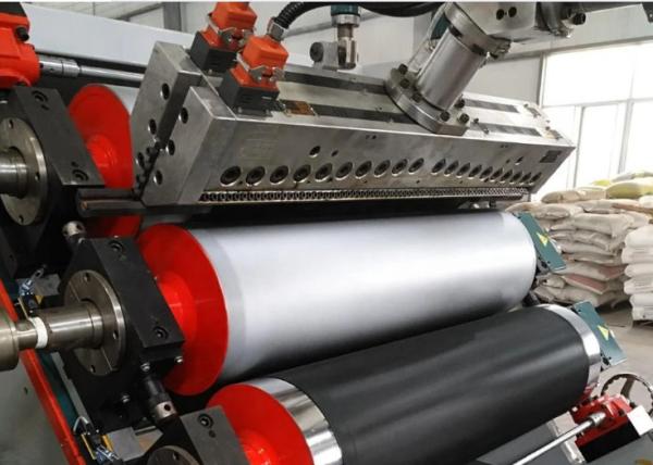Soft Plastic Sheet Extrusion Machine UPVC Plastic Processing Length 15mm-20mm