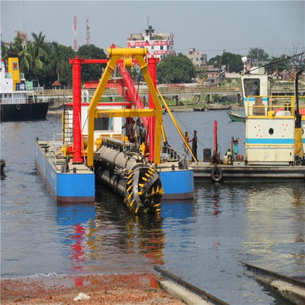 Diesel Engine Power Cutter Suction Dredger Used in River