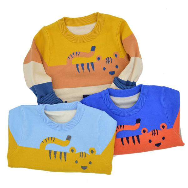 Дети милое XS к свитеру 30% хлопок 70% полиэстер Knitwear печати XXXXL животному