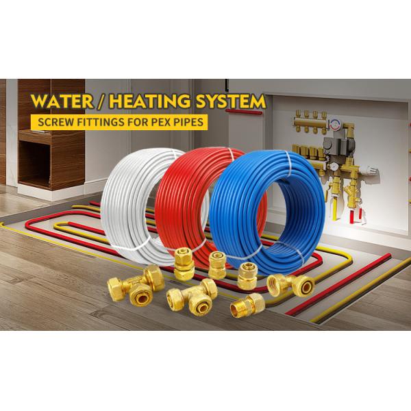 Компрессионные фитинги Pex трубы в системе подогрева подлога локтевые фитинги для Pex трубы ISO 9001/9002 сертифицирован