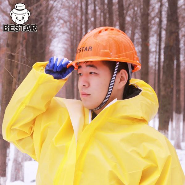 Type 3B/4B/5B/6B Disposable Protective Coverall for Chemical and Nuclear Industry