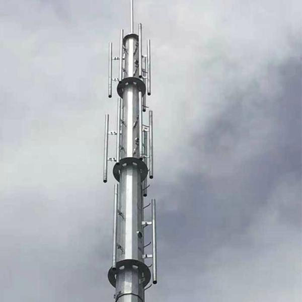 Q345 20m Tubular Steel Tower Hot Dip Galvanized Steel And Alloy Structural Steel Customizable