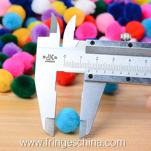 Wholesale Colorful DIY Party Decoration Acrylic Fiber Pom Pom Ball