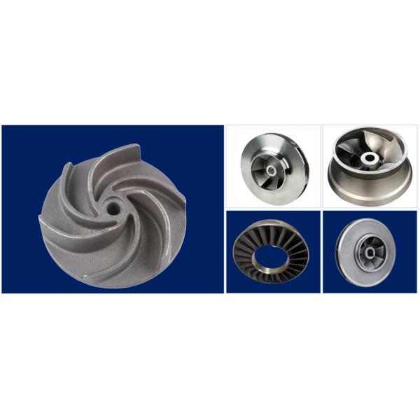 OEM High Precision Impeller Castings Iron Stainless Steel Casting For Water Pump